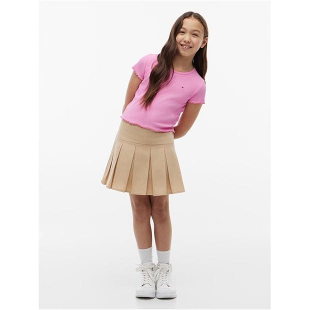 Pink Daisy TOU - Tommy Hilfiger - Essential Rib Top Ss