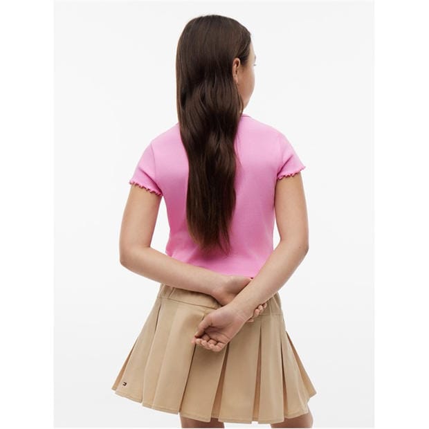Pink Daisy TOU - Tommy Hilfiger - Essential Rib Top Ss