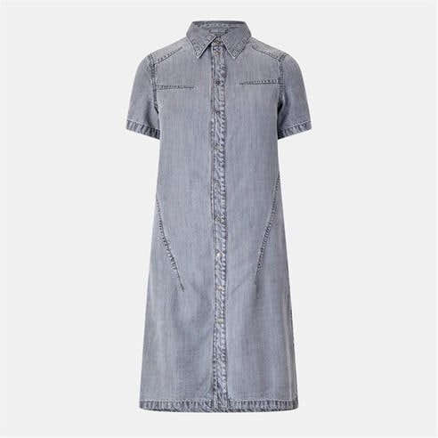Diesel - Women's Short Sleeve Dress Shirt