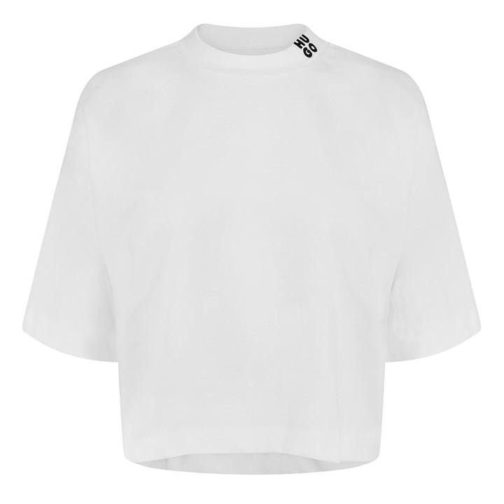 Hugo Women's White Damelody 10279228 01 in Size 16, Sports Direct