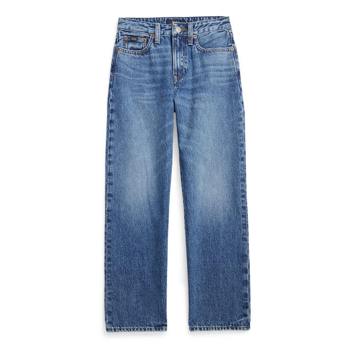 Polo Ralph Lauren Boys Blue Kids' Relax Relaxed Fit Straight Leg Jeans in Size 14 - 16 Years, Sports Direct