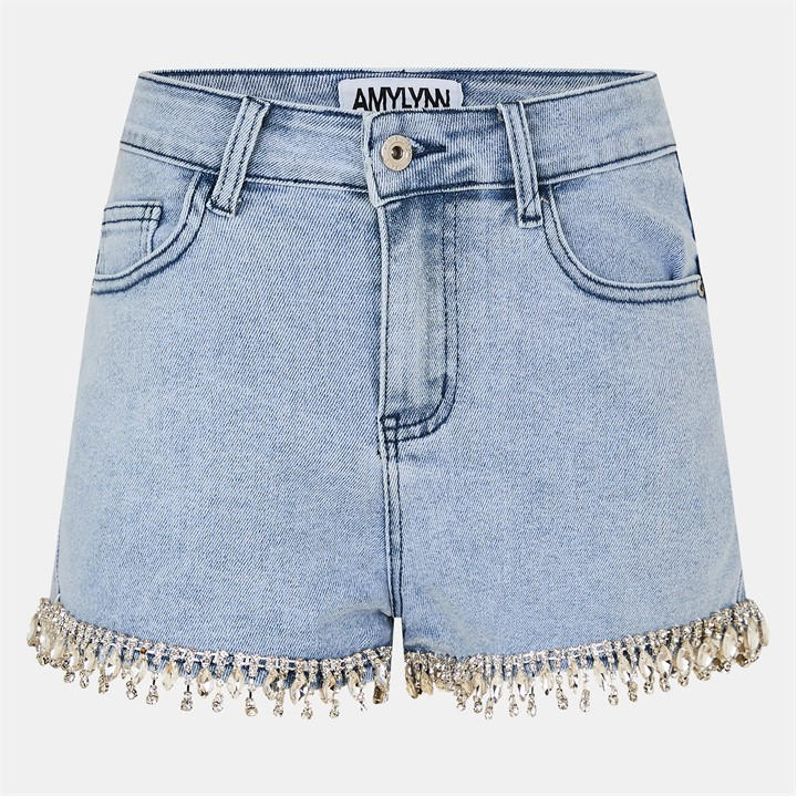 Amylynn Women's Blue Long Sleeve Denim Shirt in Size 6, Sports Direct