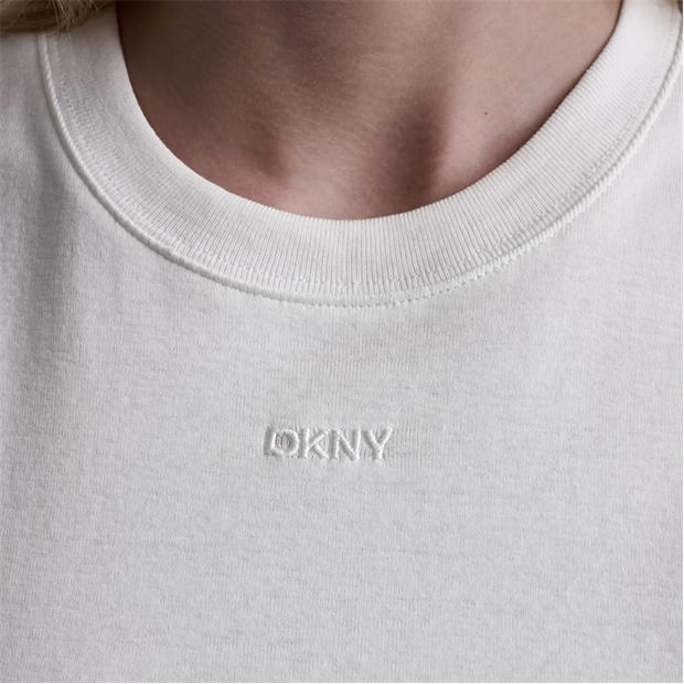 White - DKNY - Women's Racerback Vest