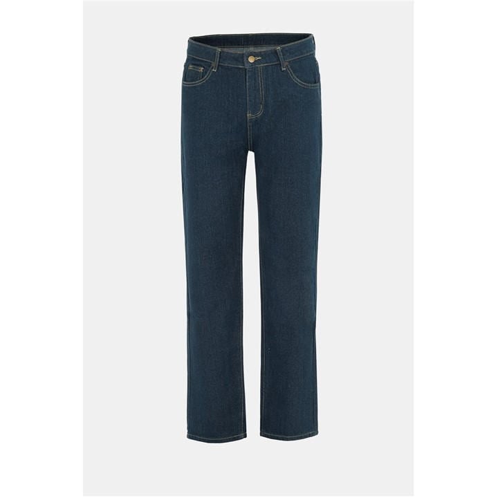 Firetrap Men's Navy Cotton Mid Rise Straight Leg Jeans - 28W R - Image 2