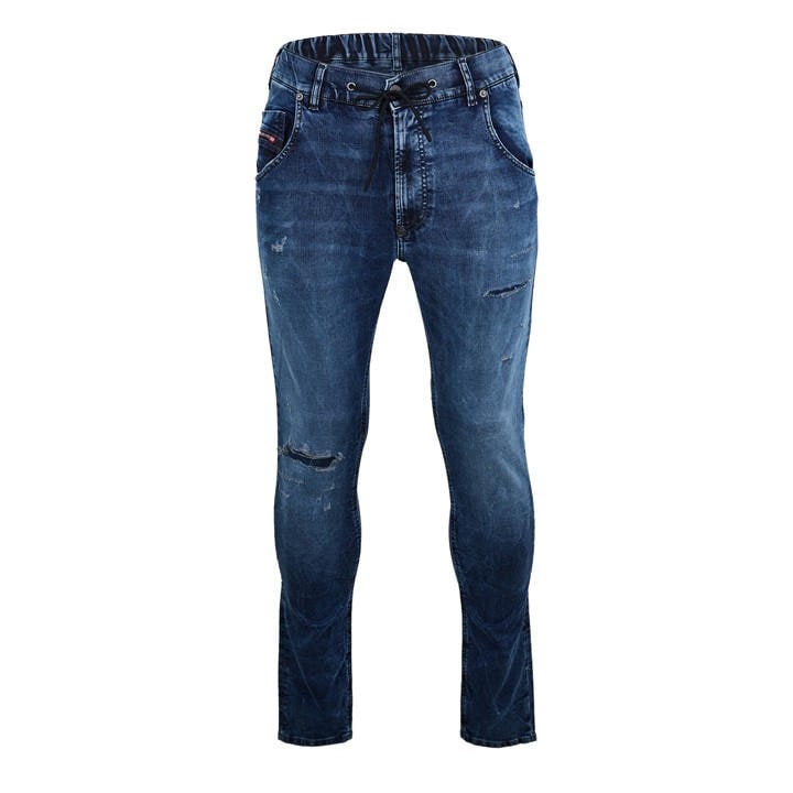 Diesel Men's Blue Straight Leg Jeans in Size 32 R, Sports Direct