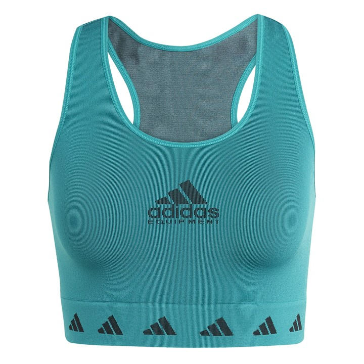 Adidas Originals Women's Green Eqt Top Strappy Crop in Size 16, Sports Direct