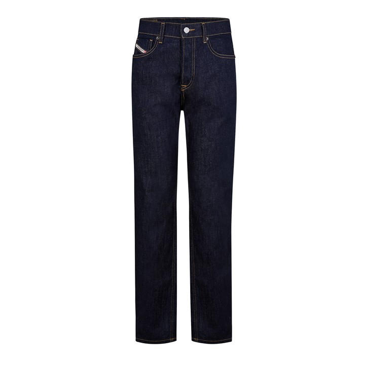 Diesel Men's Blue 2005 D Fining Straight Leg Jeans in Size 27 R, Sports Direct