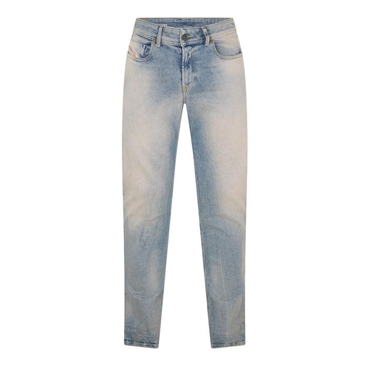 Diesel Men's Blue Slnkr Straight Leg Jeans in Size 27 R, Sports Direct