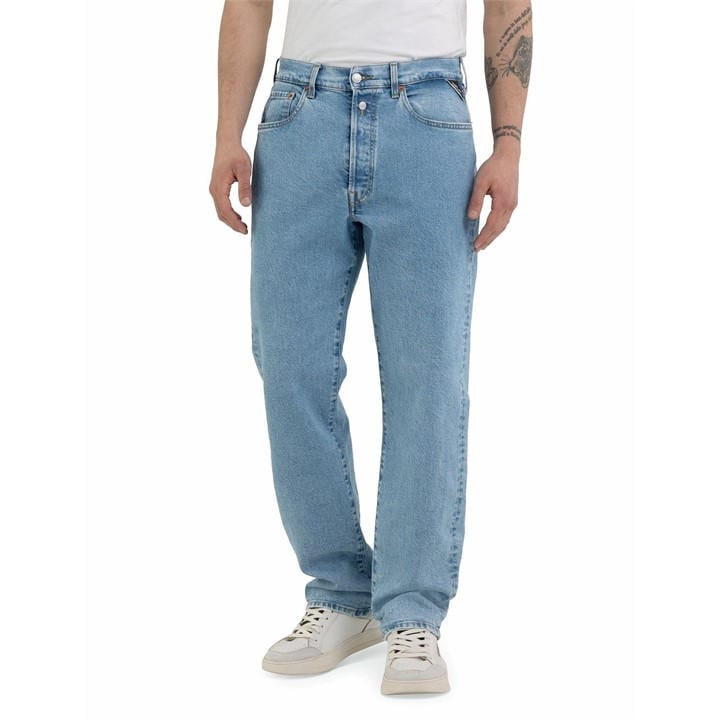 Replay Men's Blue 9Zero1 Jeans in Size 34 R, Sports Direct