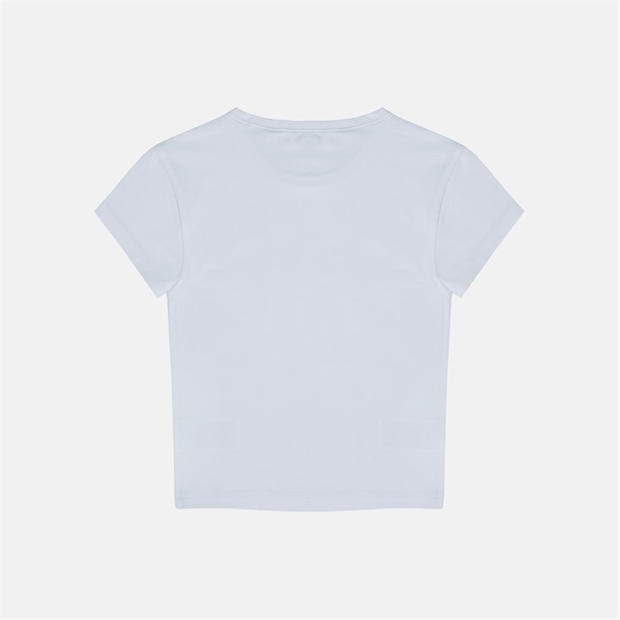 Chili Pepper - Jack Wills - Women's Graphic Cotton Short Sleeve Crew Neck Print Crop Top