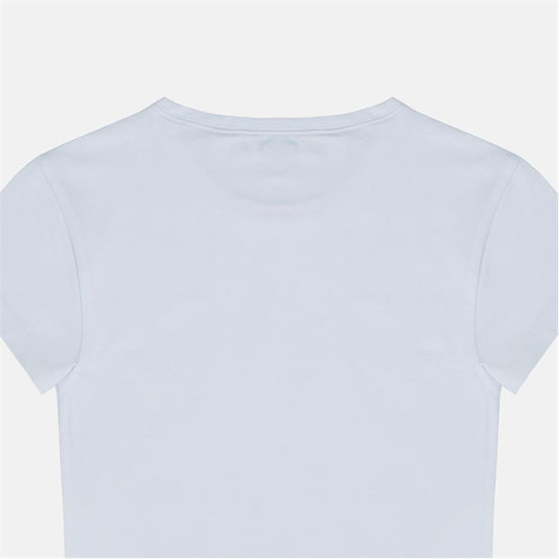 Chili Pepper - Jack Wills - Women's Graphic Cotton Short Sleeve Crew Neck Print Crop Top
