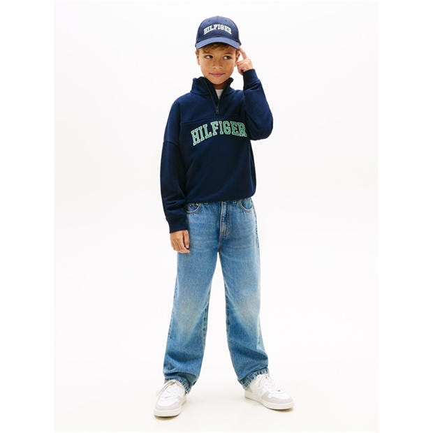 Medium Used 1CF - Tommy Hilfiger - Kids' Straight Leg Jeans
