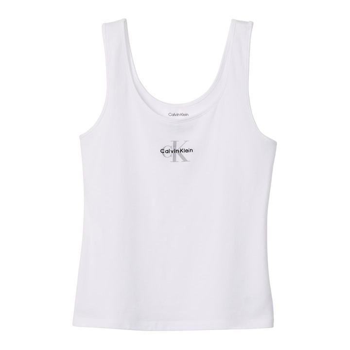 Calvin Klein Women's White Cami Top in Size 8, Sports Direct