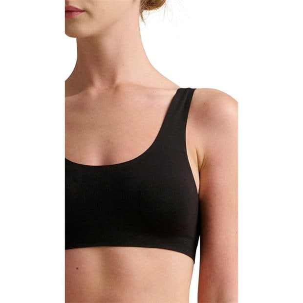 Black - Wolford - STRUCTURED SCOOP TOP