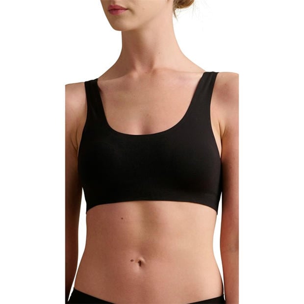 Black - Wolford - STRUCTURED SCOOP TOP
