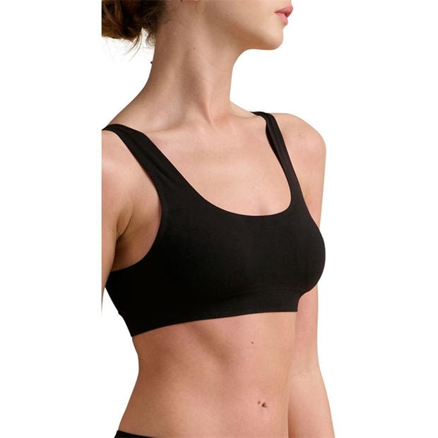 Black - Wolford - STRUCTURED SCOOP TOP