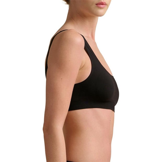 Black - Wolford - STRUCTURED SCOOP TOP