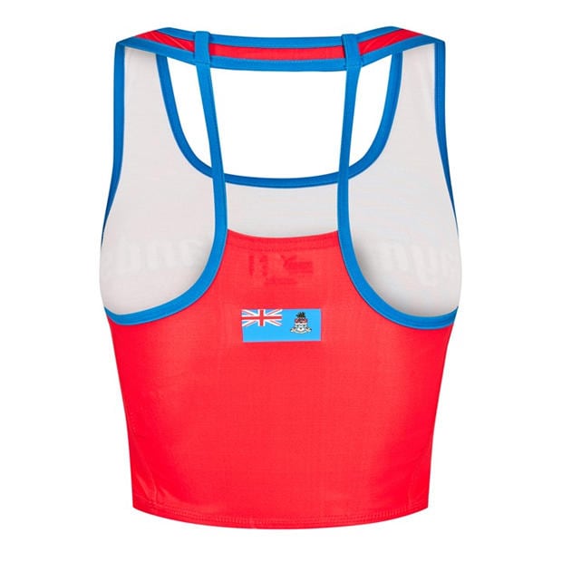 Red - Puma - (5) Crop Top Vest Womens