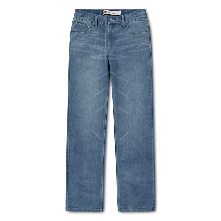 Levis Boys Blue Kids' Straight Leg Jeans in Size 11 - 12 Years, Sports Direct