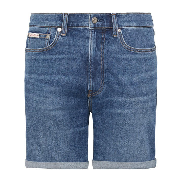 Calvin Klein Jeans Men's Blue Denim Shorts in Size M, Sports Direct