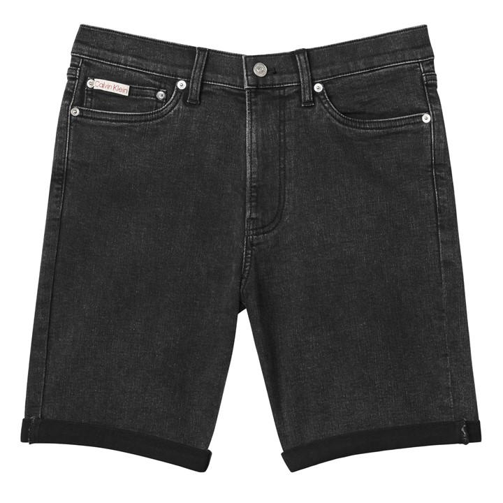 Calvin Klein Jeans Men's Black Denim Shorts in Size M, Sports Direct