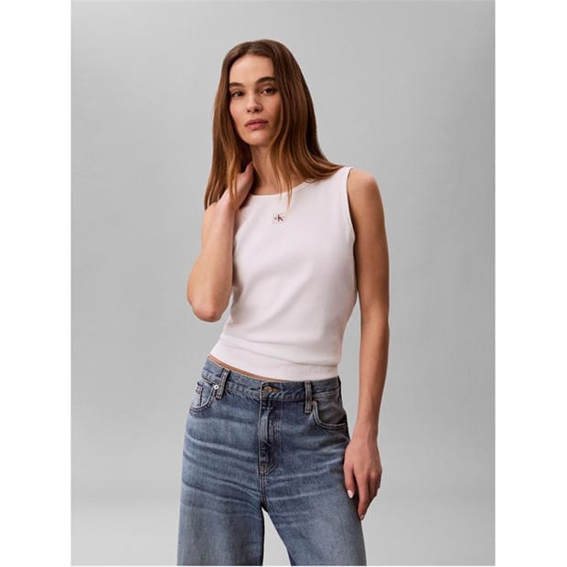 Bright White - Calvin Klein Jeans - Women's Tank Vest