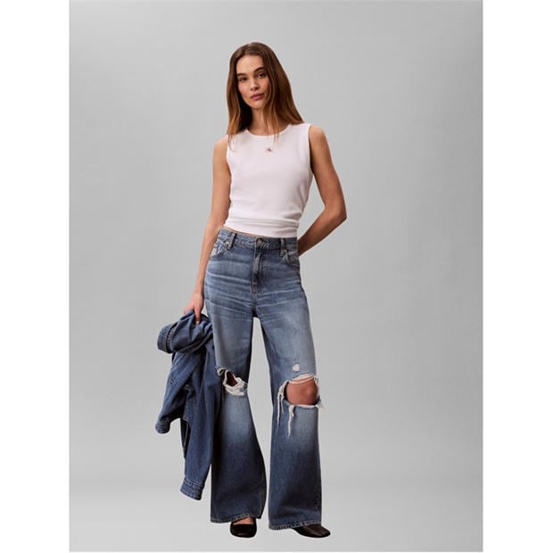 Bright White - Calvin Klein Jeans - Women's Tank Vest