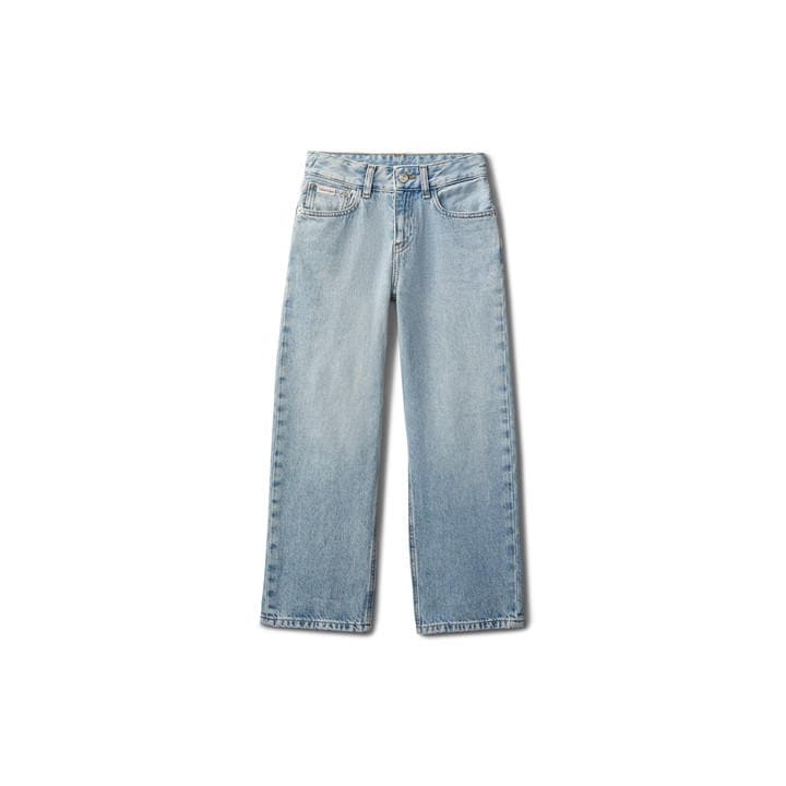 Calvin Klein Boys Blue Kids' Straight Leg Jeans in Size 11 - 12 Years, Sports Direct