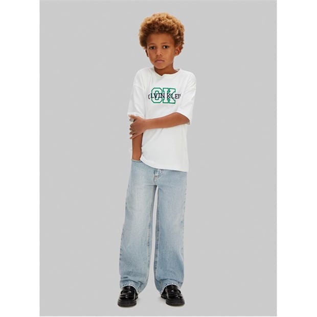 Denim - Calvin Klein - Kids' Straight Leg Jeans