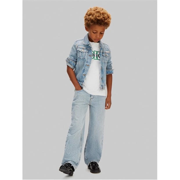 Denim - Calvin Klein - Kids' Straight Leg Jeans
