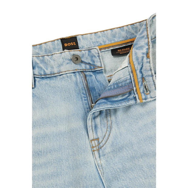 Light/Pstl Blue - Boss - Men's Re.Maine BCStraight Fit Denim Jeans
