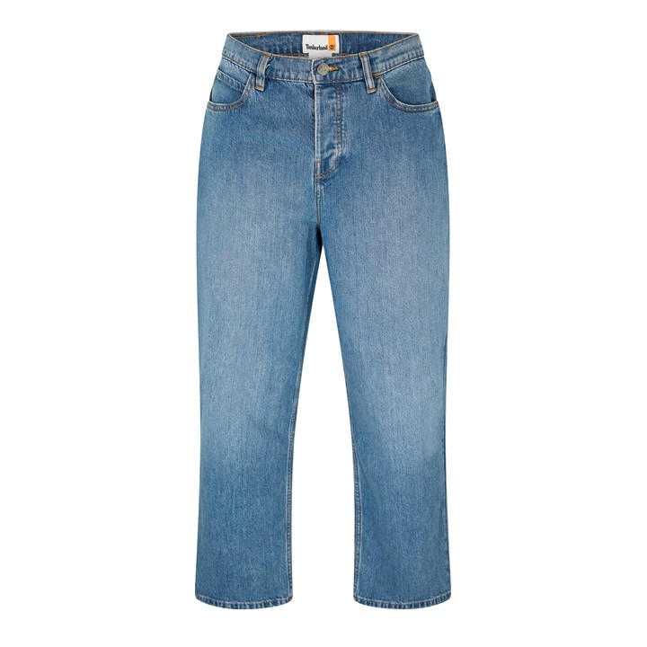 Timberland Men's Blue Denim Pant Original Indigo Straight Leg Jeans in Size 31, Sports Direct