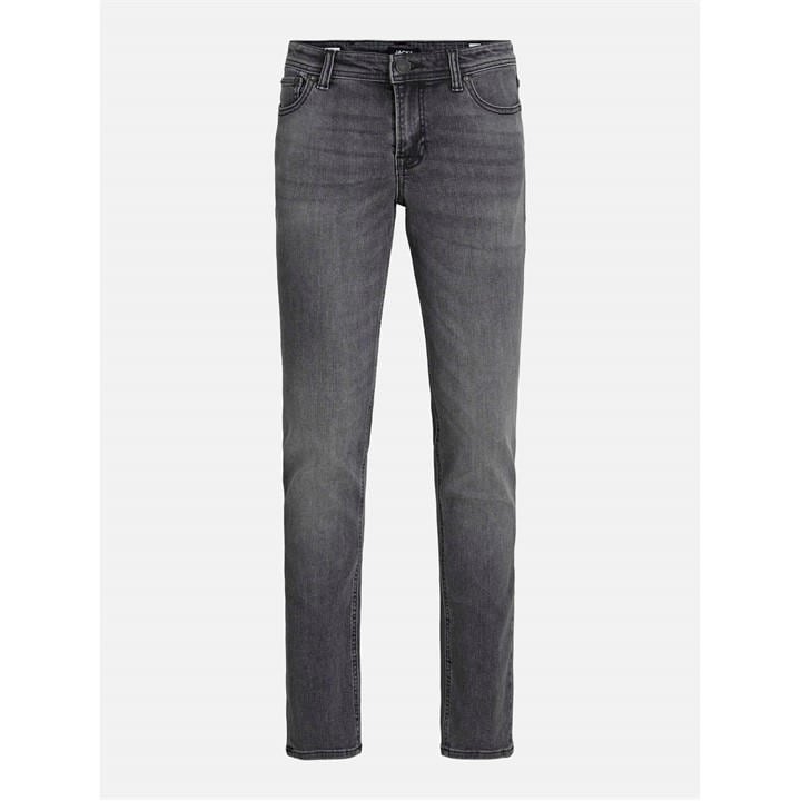 Jack And Jones Boys Black Glenn Slim Jeans  in Size 11 - 12 Years, Sports Direct