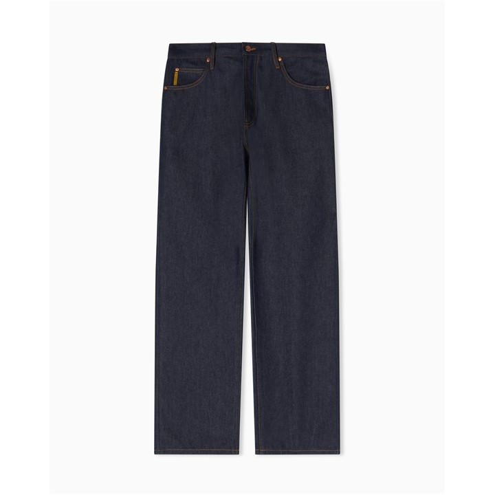 Emporio Armani Men's Blue 5 Pockets Pant in Size 34 R, Sports Direct