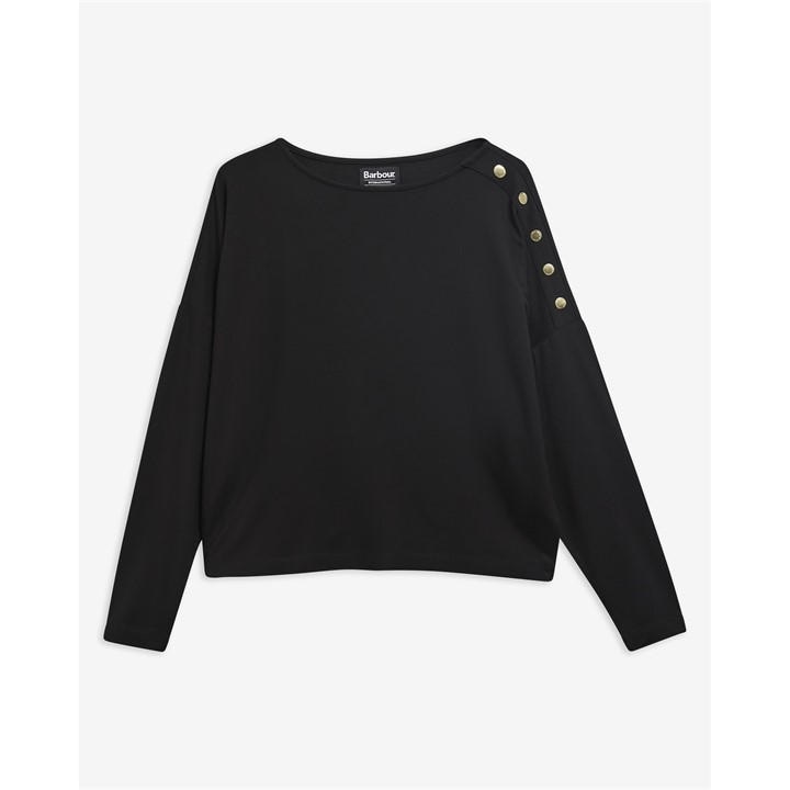 International  Women's  B.int Cyrus Ls Top Ld64, Football by Barbour  in Size 16, Sports Direct