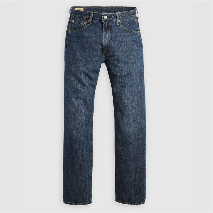 Levis Men's Blue Straight Leg Jeans in Size 32 R, Sports Direct