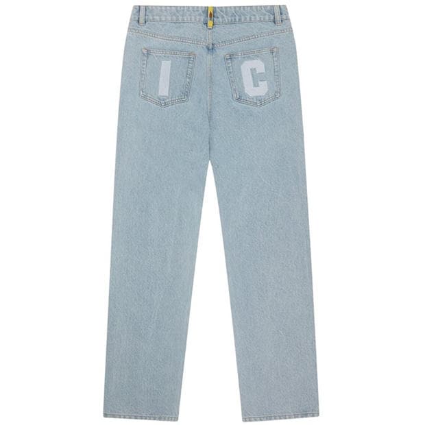 Heavy Wash Blue - ICECREAM - Mens Run Dog Straight Leg Jeans