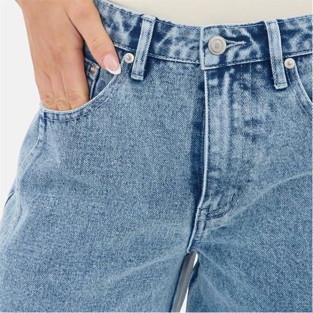 Light Wash - I Saw It First - Barrel Leg Seam Jean