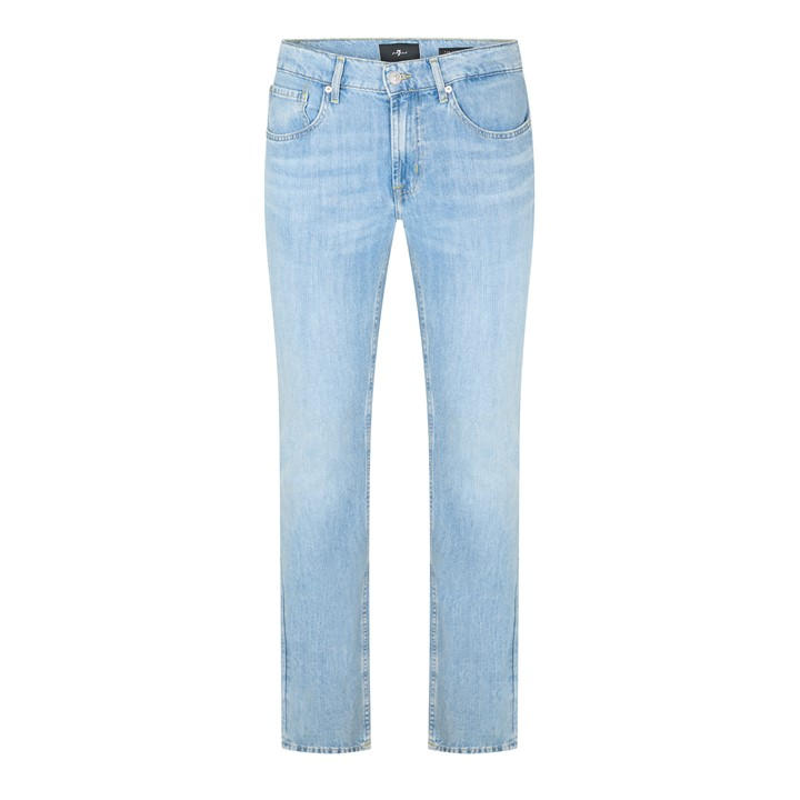 7 For All Mankind Men's Blue 7Fam The Straight Sn62 in Size 30 R, Sports Direct