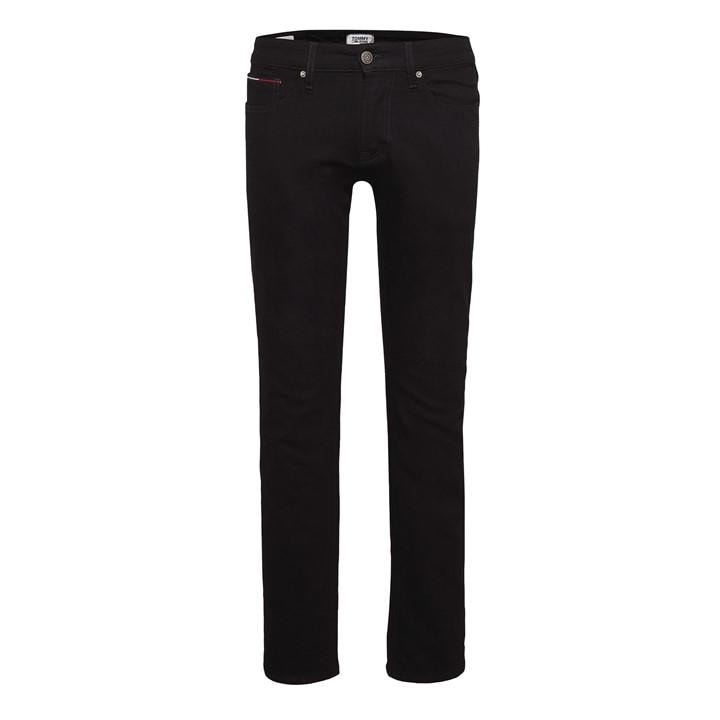 Tommy Jeans Men's Black Slim Fit Scanton Large