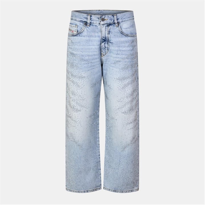 Diesel Women's Blue Straight Leg Jeans in Size 26 R, Sports Direct