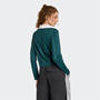 Aurora Ivy/Wht - adidas - Tiro Womens Polo Long-Sleeve T-Shirt