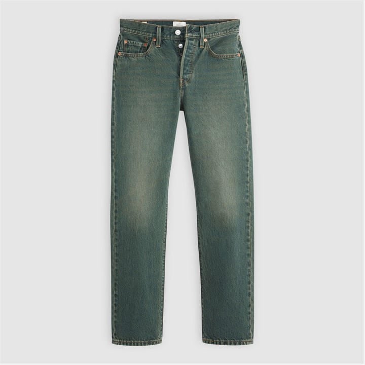 Levis Women's Blue 501 Straight-F in Size 28 R, Sports Direct