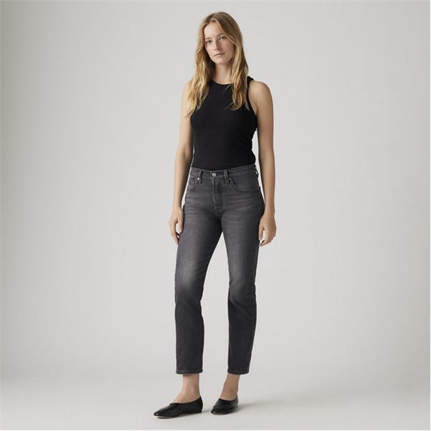 Long Live Queen - Levis - Levis 501 Crop Long Live The Queen