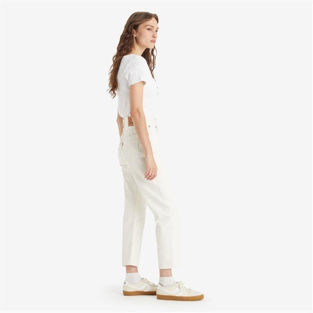 Ethereal Ecru - Levis - Levis 501 Crop Long Live The Queen
