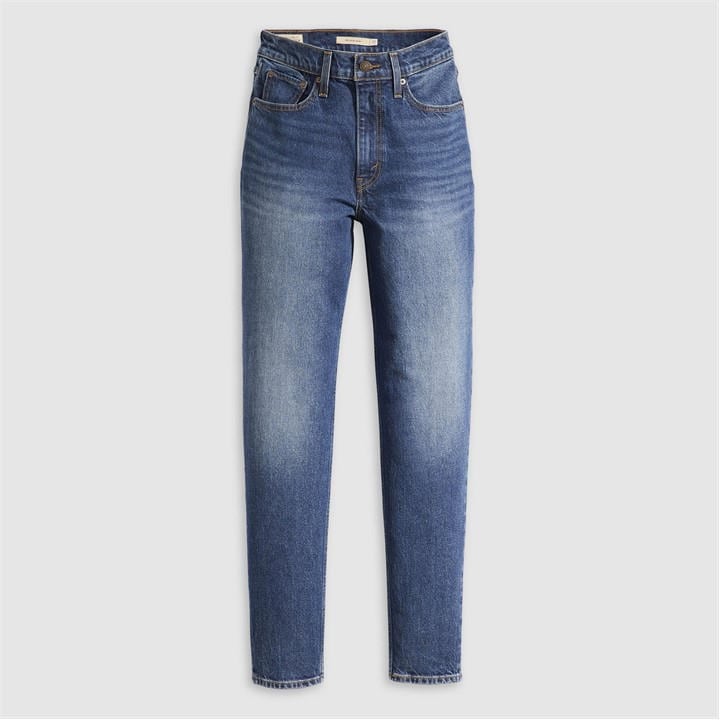 Levis Women's Blue 80S Mom Jean Tough Cookie in Size 26 R, Sports Direct