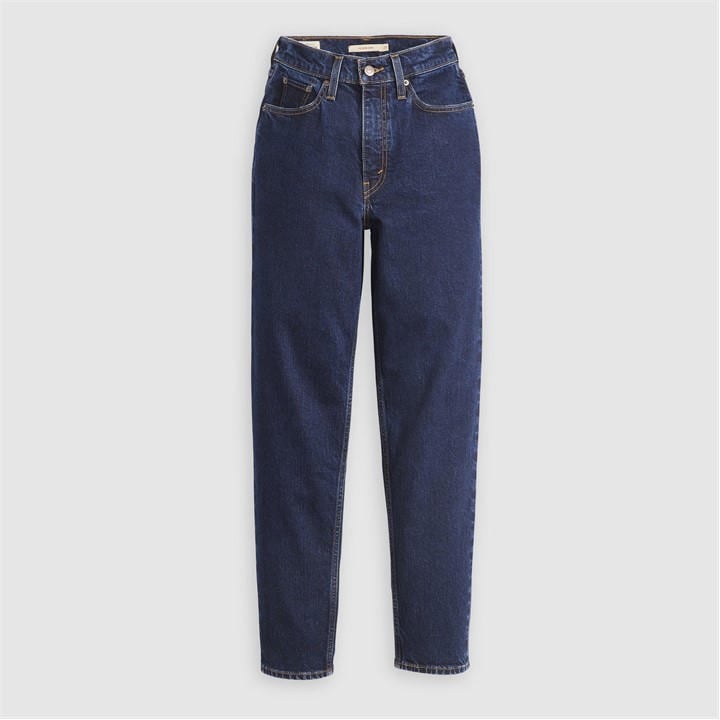 Levis Women's Blue 80S Mom Jean Tough Cookie in Size 27 L28, Sports Direct
