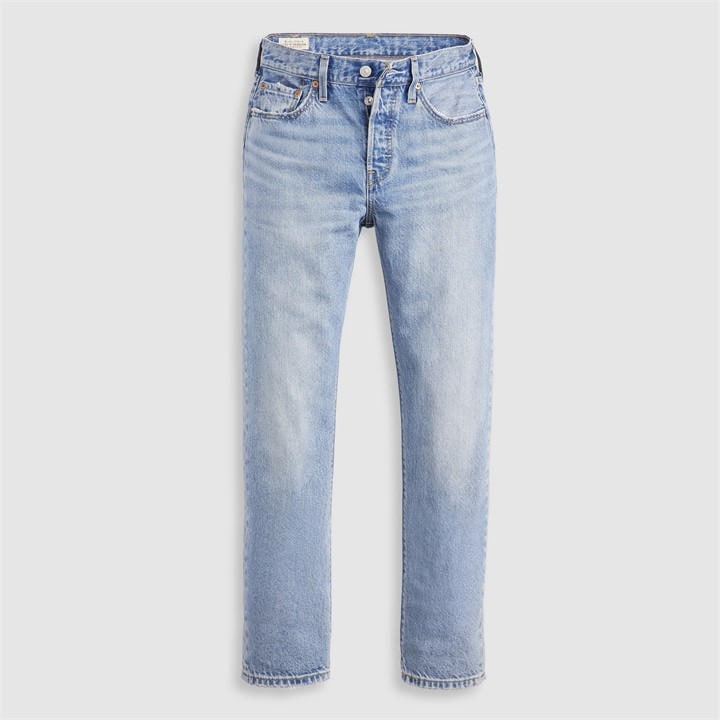 Levis Women's Blue 501 Crop Lightweight Energy Re in Size 26 S, Sports Direct
