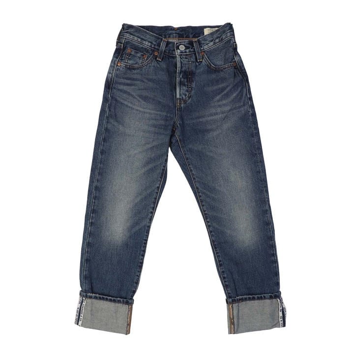 Levis Women's Blue Straight Leg Jeans