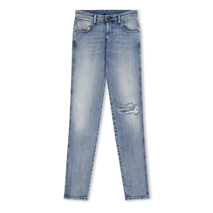 Diesel Women's Blue Straight Leg Jeans in Size 26 R, Sports Direct